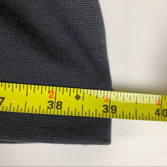 Bryn Walker Short Sleeve Grey Tunic Style Dress - Picture 6 of 11